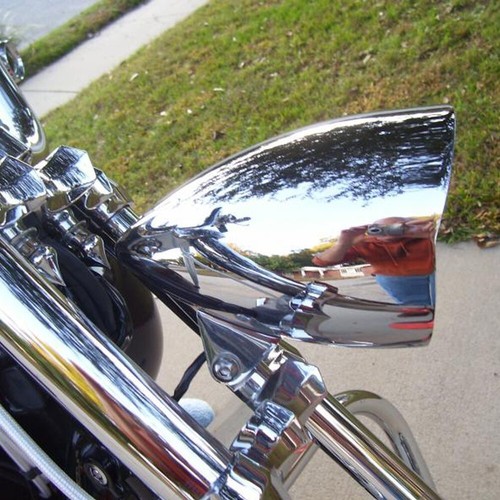 Chrome bullet headlight - 4.5"chrome,