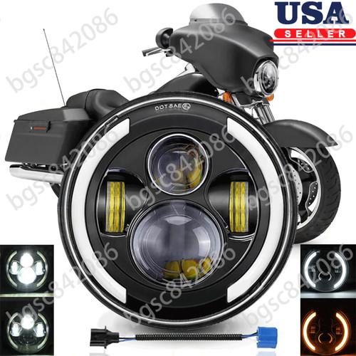 Inch led headlight - 7",
