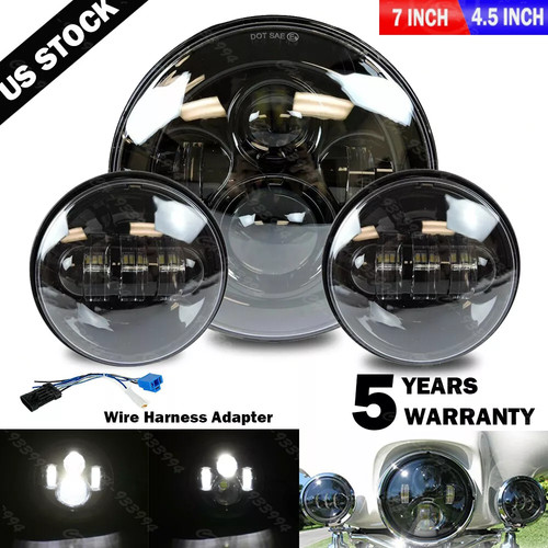 Inch led headlight - led, +