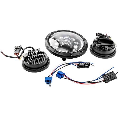 3pcs 7inch 5inch led - 7inch, +